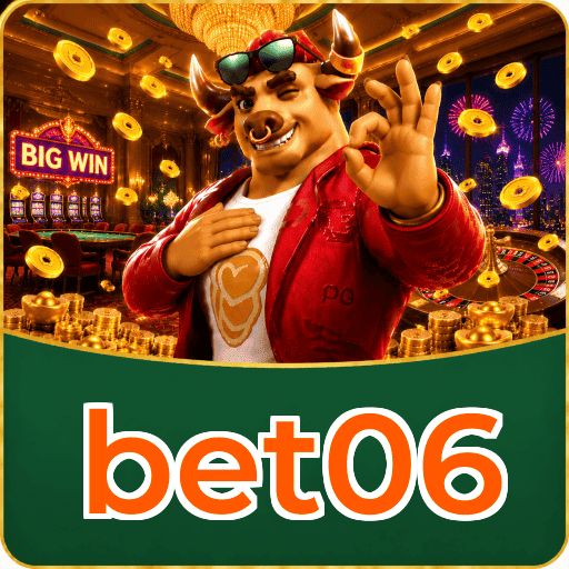 bet06 Logo - Bônus com Rollover Justo